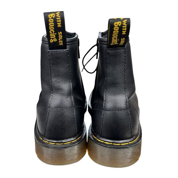 Dr. Martens Unisex 1460 J Black Leather Combat Boots Size M 4 W 5 - Picture 9 of 11
